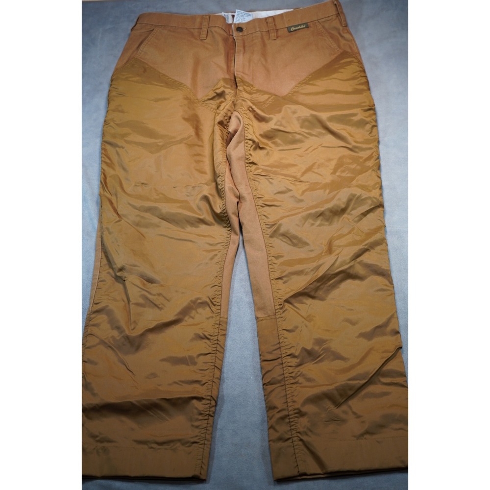 Gamehide Brush Guard Pants Mens 36x31 Brown Duck Hunting Outdoor Field Game‎